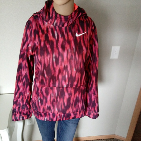 NIKE GIRLS HODDIE PULLOVER SIZE XL DRI-FIT - Picture 2 of 8